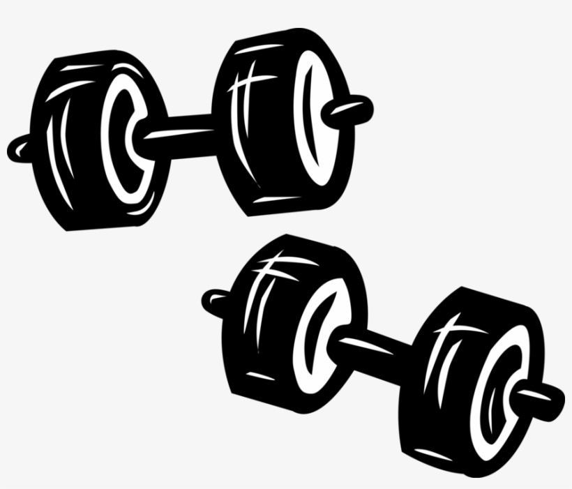 Bodybuilding Weights And Dumbbells - Dumbbell, transparent png #204552