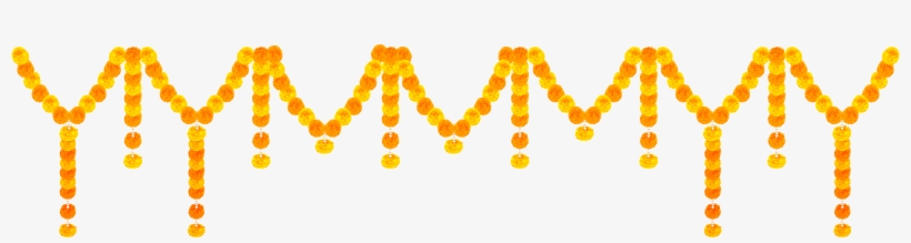 Thoranam - Indian Flower Garland Png, transparent png #204630