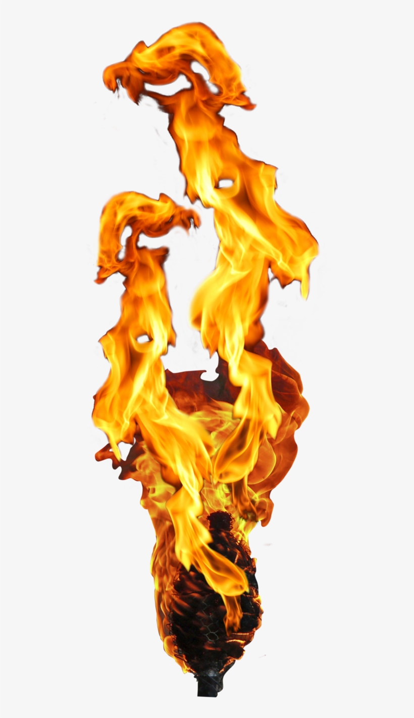 Fire Torch Antorcha By Digitalwideresource On Deviantart - Flame Fire On A Torch, transparent png #204927