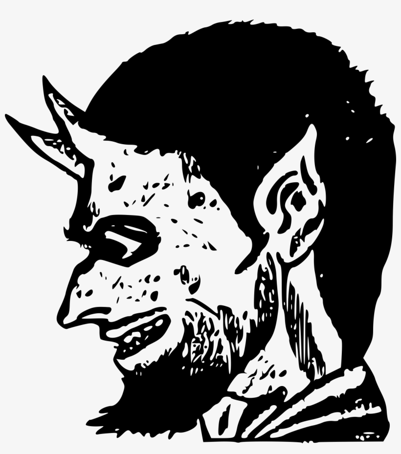 Devil Demon Lucifer Drawing Satan - Demon Clipart, transparent png #205231