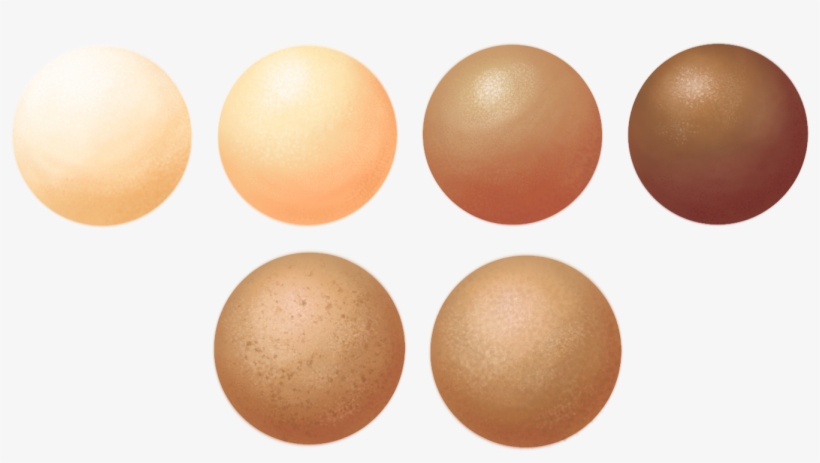 Skin Textures - Sample Demo - Autodesk Sketchbook Color Palette, transparent png #205594