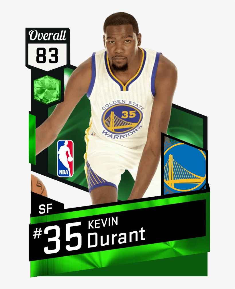 Mtdb Nba 2k17 - Kevin Durant 2k17, transparent png #206101