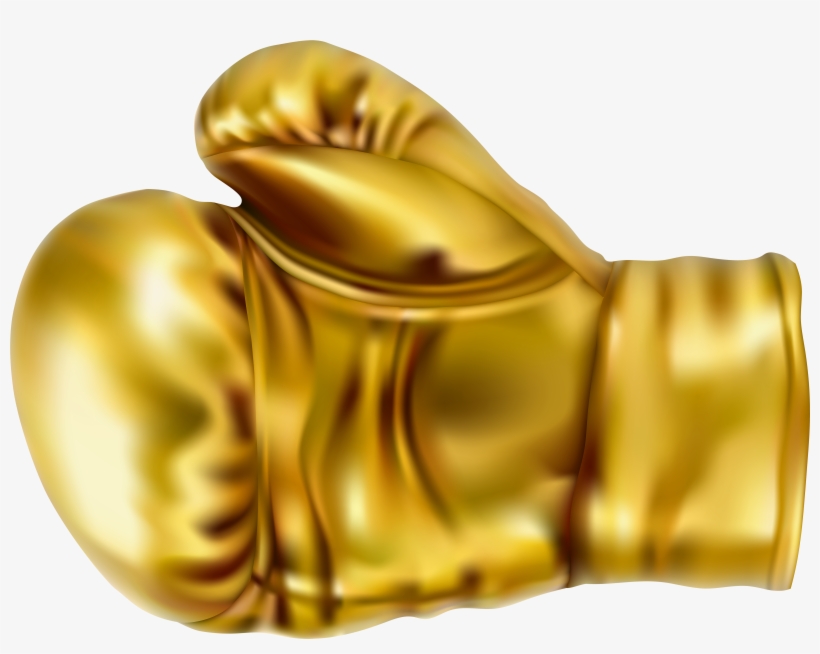 Gold Boxing Gloves Png, transparent png #206229