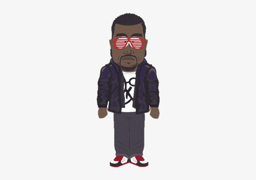 Kanye-west - Kanye West South Park, transparent png #206295
