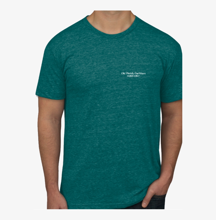 Ofo Short Sleeve Logo Jersey Knit Tshirt In Evergreen/white - تیشرت مردانه یقه هفت, transparent png #206343