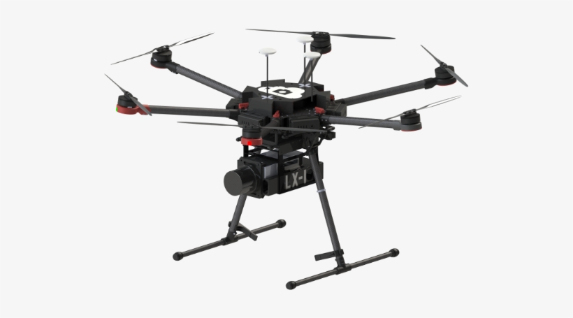 Lx-1 Echelon Lidar Multirotor - Dji, transparent png #206345