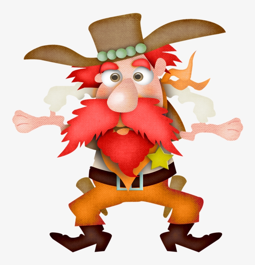 Cowboy E Cowgirl - Beard, transparent png #206396