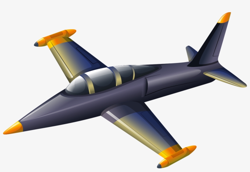 Jet Fighter Clipart Icon 10 Source - Race Plane Clipart, transparent png #206560