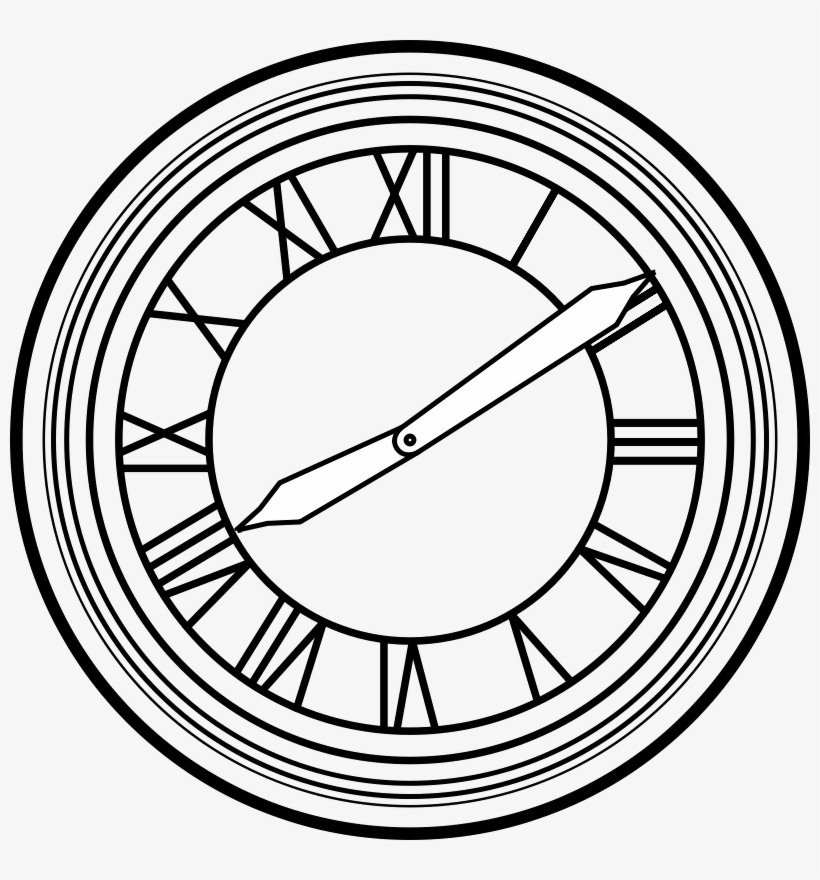 Back To The Future Clock Face, transparent png #206608