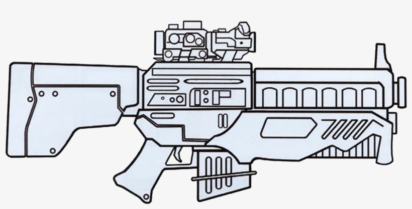 Dh-x Heavy Blaster Rifle - Blastech Dh X Heavy Blaster Rifle, transparent png #207028