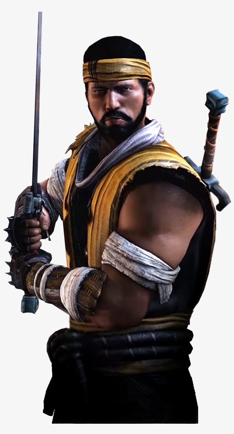 Hanzo Hasashi Render - Mortal Kombat Scorpion Hanzo Hasashi, transparent png #207791