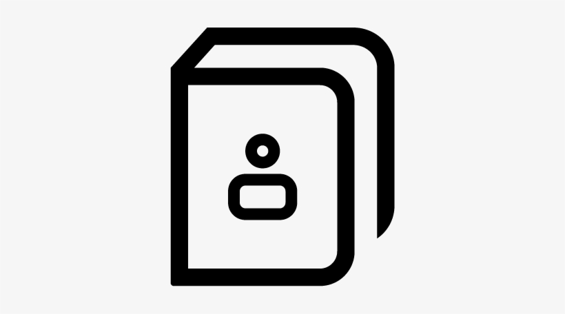 Address Book - Icon, transparent png #207817