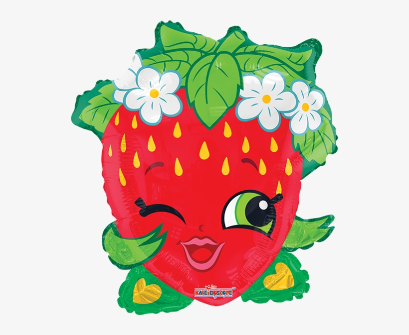 Shopkins Fresa Juniorshape - Inkoos Colour N Go Shopkins Strawberry Kiss Soft Toy, transparent png #207970