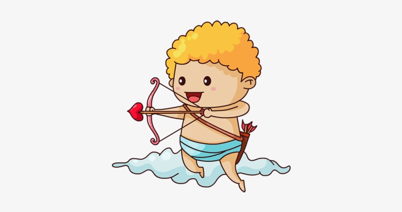 Free Cute Cupid Clip Art - Cute Cupid Clipart, transparent png #208171
