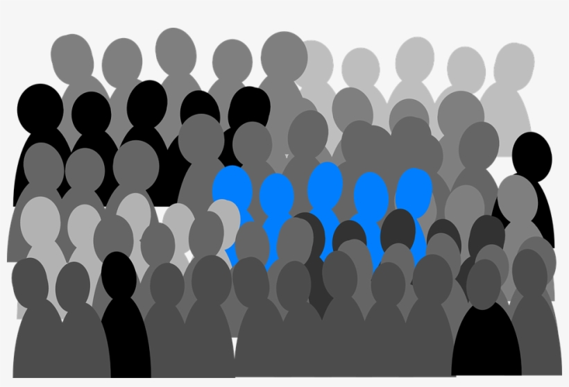 Group, Crowd, People, Team, Silhouette, Community - Siluetas De Grupos De Personas, transparent png #208309