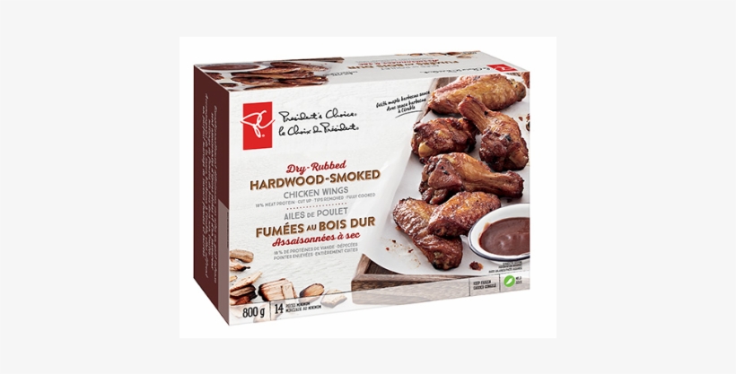 Pc® Dry Rubbed Hardwood Smoked Chicken Wings - Dry Rub Wings Frozen, transparent png #208332