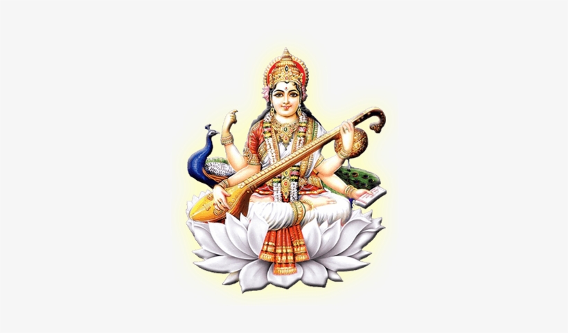 Shri Saraswati Chalisa - Saraswati Devi Hd Png, transparent png #208639