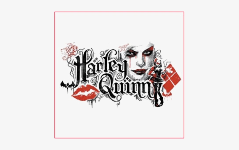 Harley Quinn Logo Png High-quality Image - Harley Quinn Arkham Knight Drawing, transparent png #208663