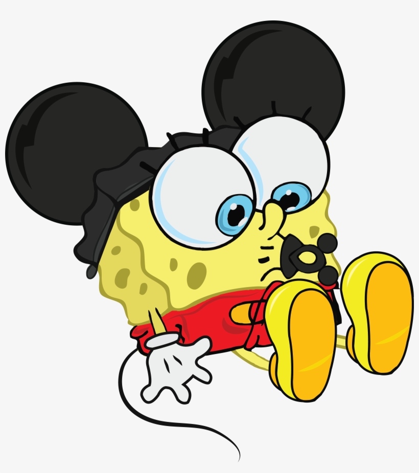 Banner Free Baby Google Search Pinterest Sponge Bob - Baby Spongebob Mickey Mouse, transparent png #208854