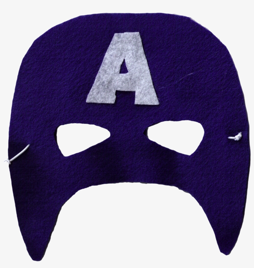 Diy Captain America Mask Template - Captain America Mask Png, transparent png #208954
