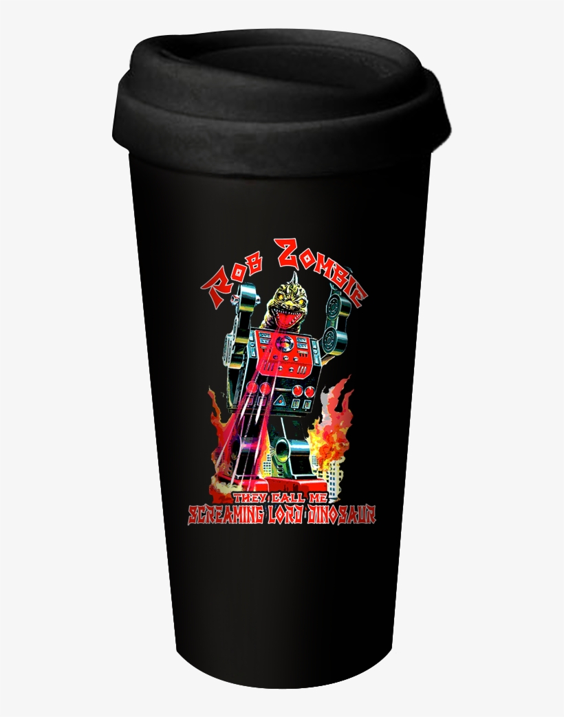 Lord Dinosaur Ceramic Travel Mug - Rob Zombie Lord Dinosaur Mens Black Tshirt: Xxl, transparent png #209056
