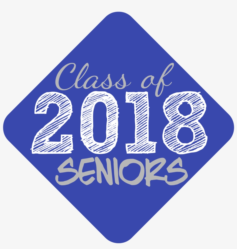 Class Of 2018 Seniors Logo - Newborn Baby Monthly Stickers - Great Shower Registry, transparent png #209083