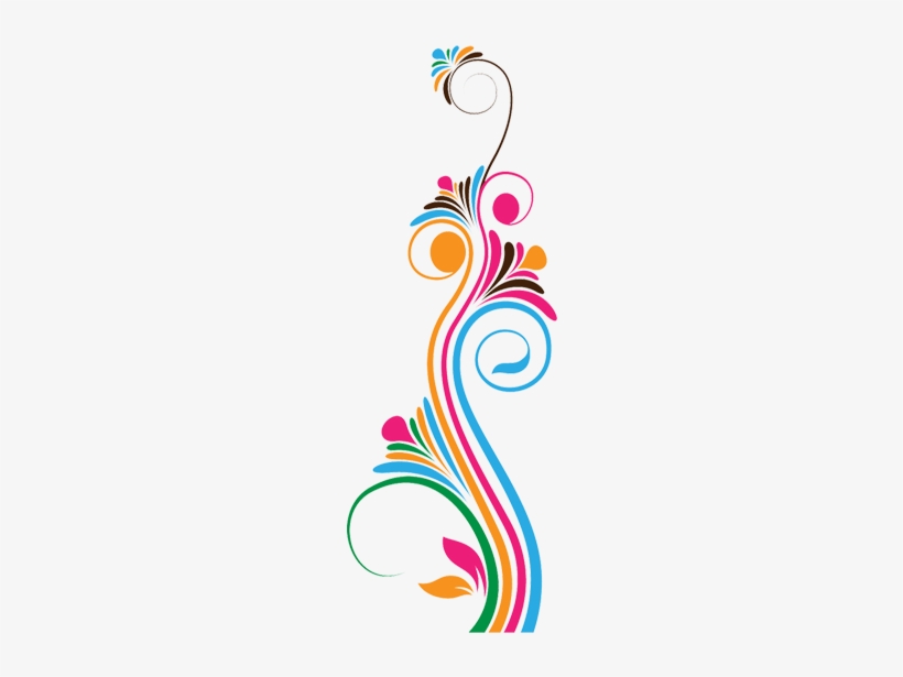 Vector Swirl Png Transparent Images - Abstract Flower Vector Png, transparent png #209468