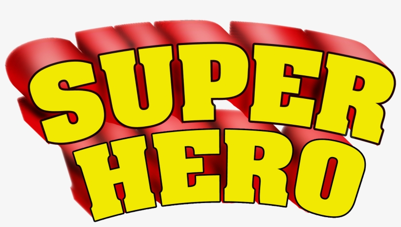 Superhero Words Super Hero Clip Art Hostted - Superhero In Words, transparent png #209747