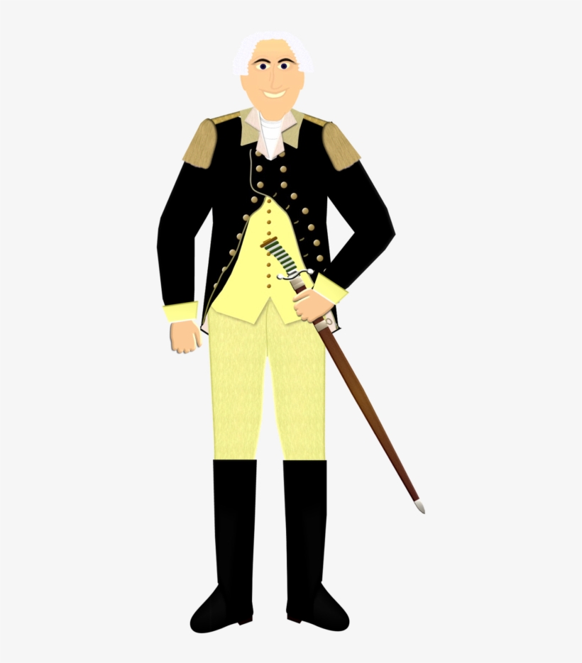 General George Washington Hat - Draw George Washington Uniform, transparent png #2000164