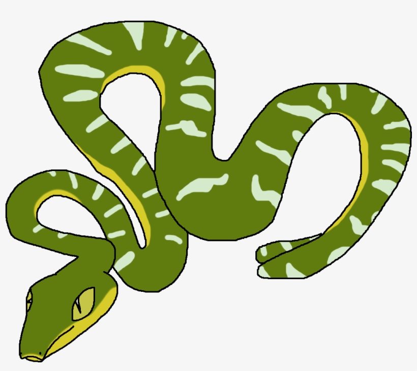 Emerald Tree Boa - Emerald Tree Boa Clipart, transparent png #2000257