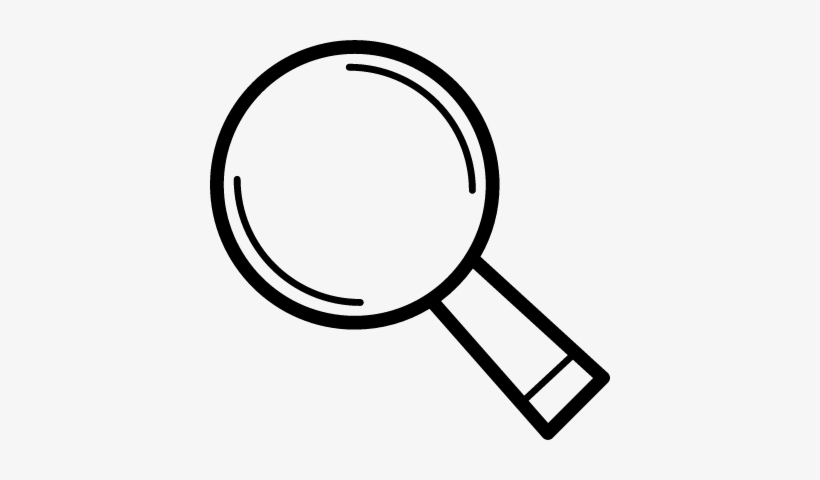Detective Magnifying Glass Vector - Magnifying Glass White Png, transparent png #2000691