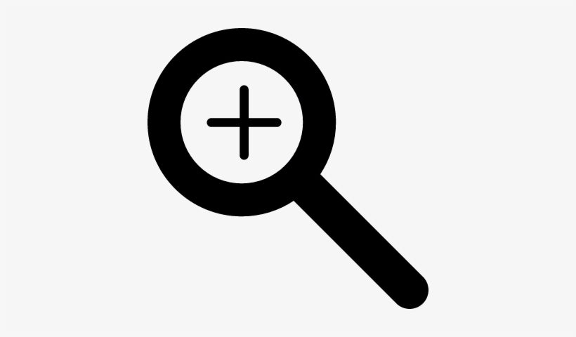 Magnifying Glass Vector Png - Magnifying Glass Zoom Icon, transparent png #2000913