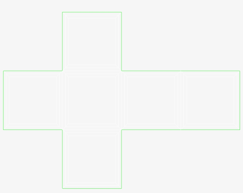 This Was A Net That We Had Created And Saved In 3d - Cross, transparent png #2000999