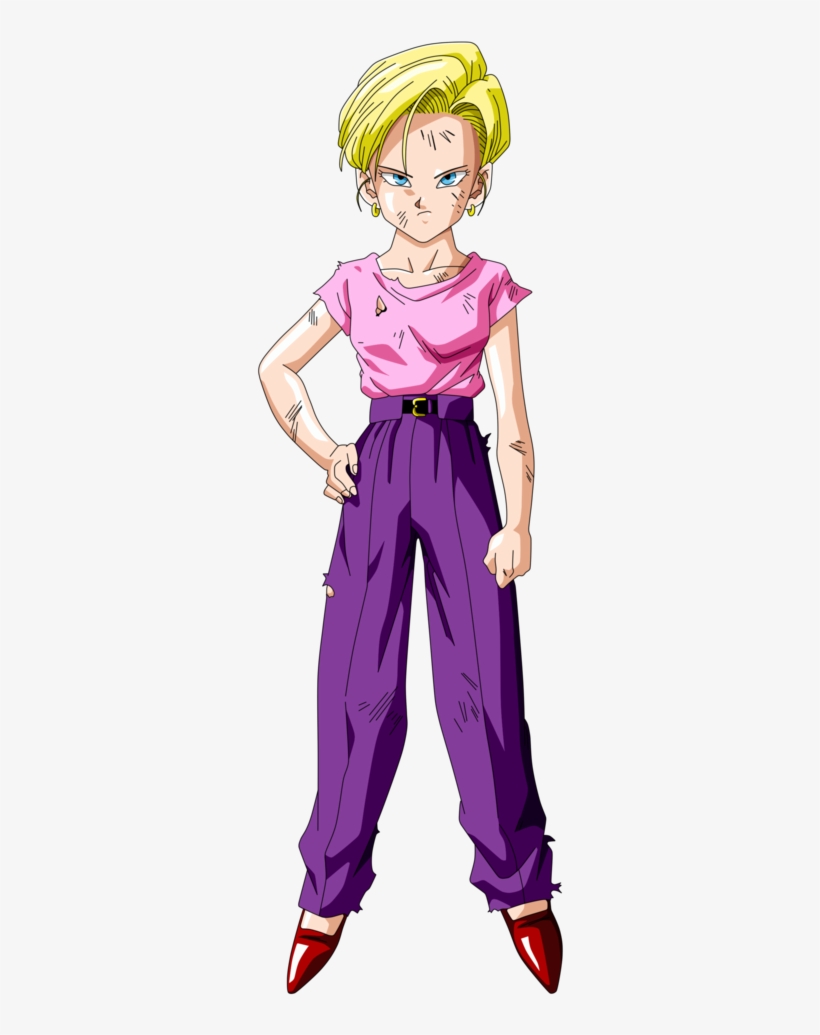 Android 18 Gt - Android 18 Dragon Ball Gt Png.