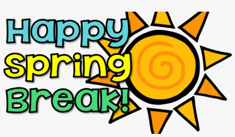 March 19 - March 23 - « - Black And White Spring Break Clip Art, transparent png #2001168
