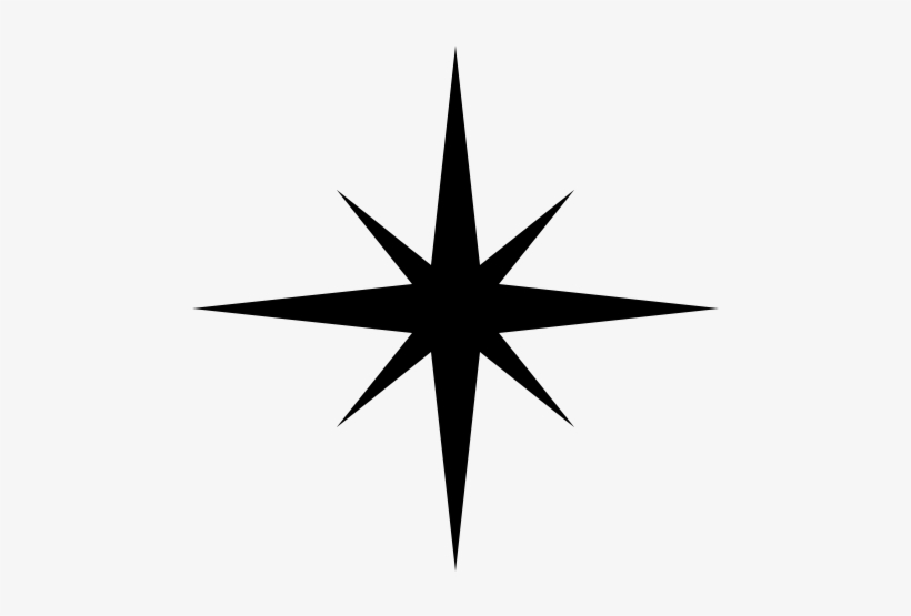 Star - Compass Svg, transparent png #2001223