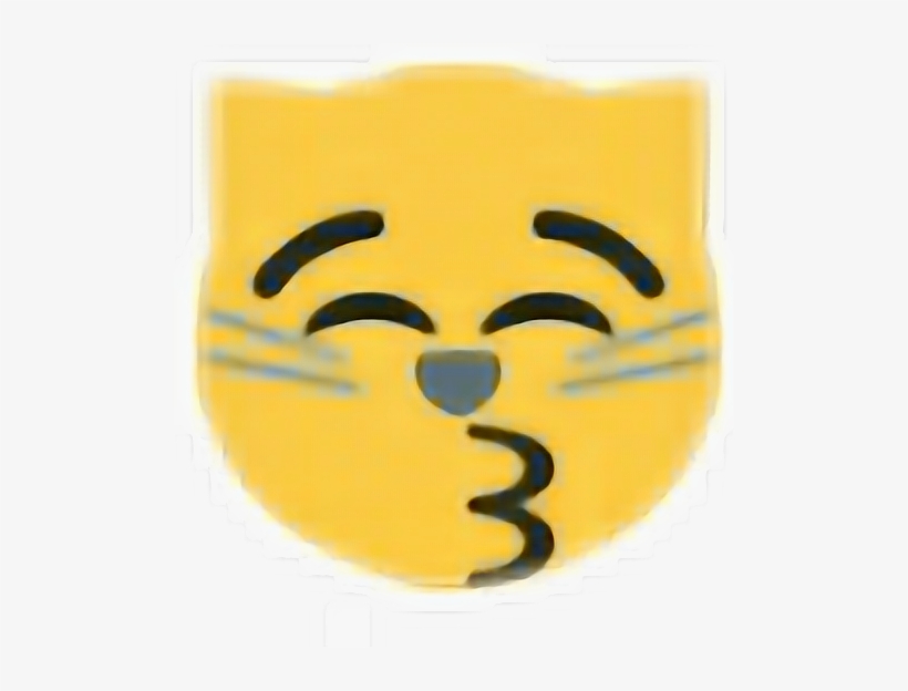 Cat Kiss Kissing Emoji Emojicat Cute Emoji Free Transparent PNG