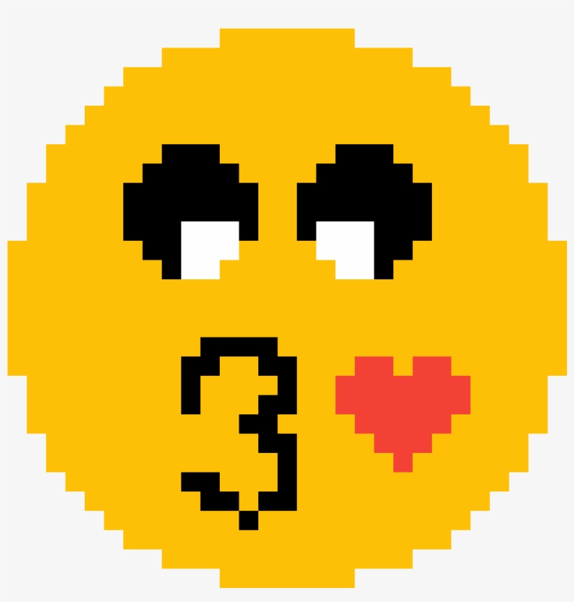 Kiss Emoji - Simpsons Donut Pixel Png, transparent png #2001493