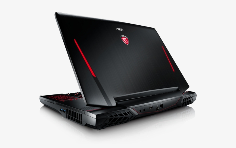Msi Gt 80 Back View - Msi Gt80 Titan Sli-253 18.4″ Notebook - Core I7 5700hq, transparent png #2001751