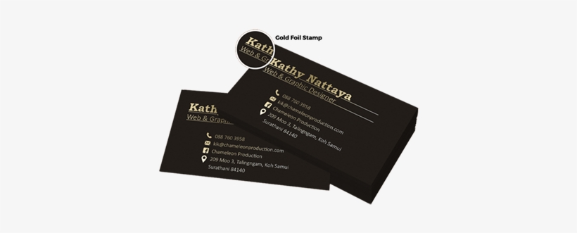Business Card Printing &amp - Foil Stamping, transparent png #2001846