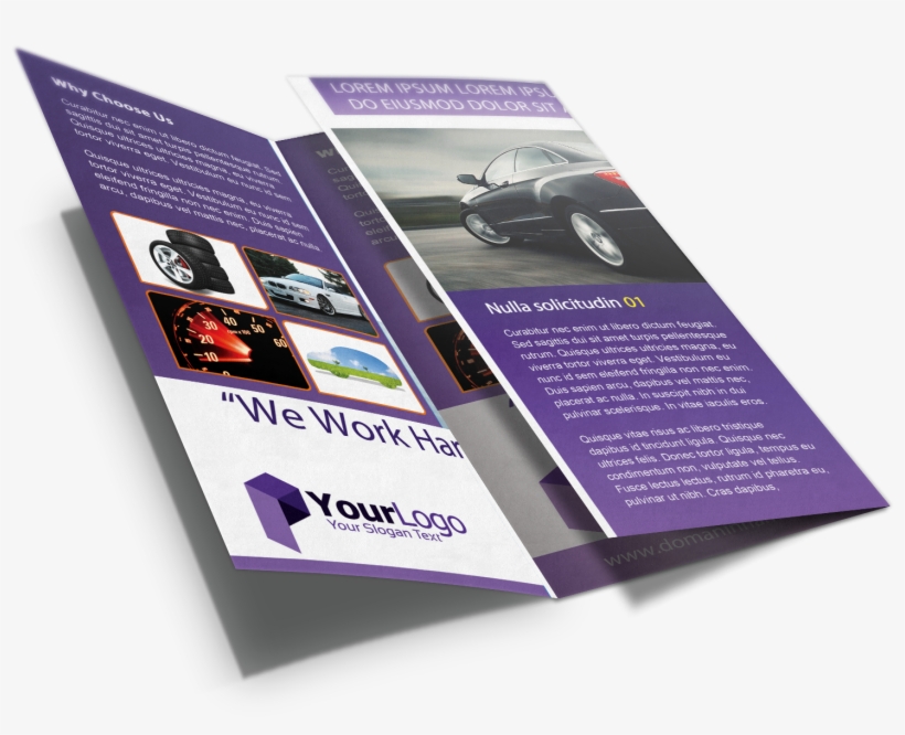 Brochures & Flyers Design - Giấy Couche 150gsm, transparent png #2002213
