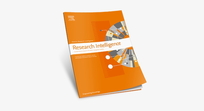 Elsevier Research Intelligence Brochure - Cover Page Design, transparent png #2002240