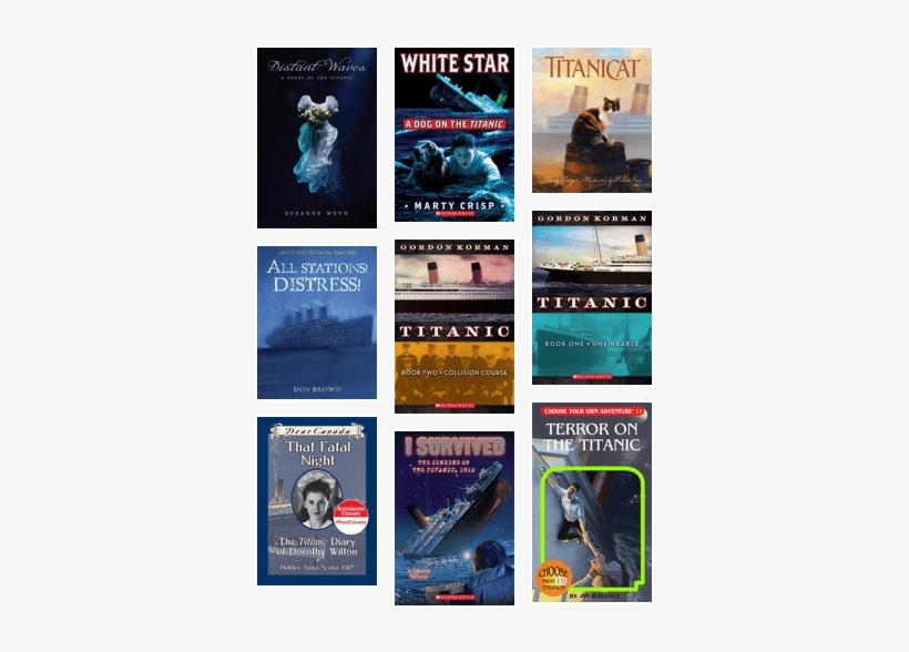 Titanic - Terror On The Titanic [with Collectable Cards], transparent png #2002628