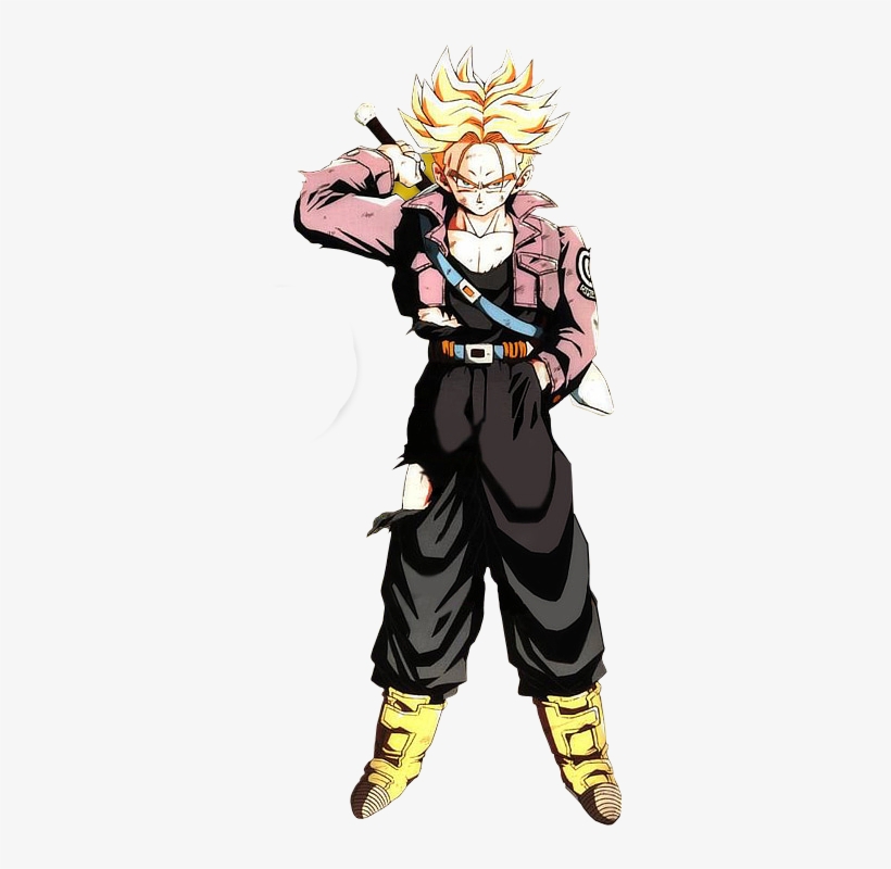 Future Trunks Png - Trunks Del Futuro Ssj Rage Png, Transparent