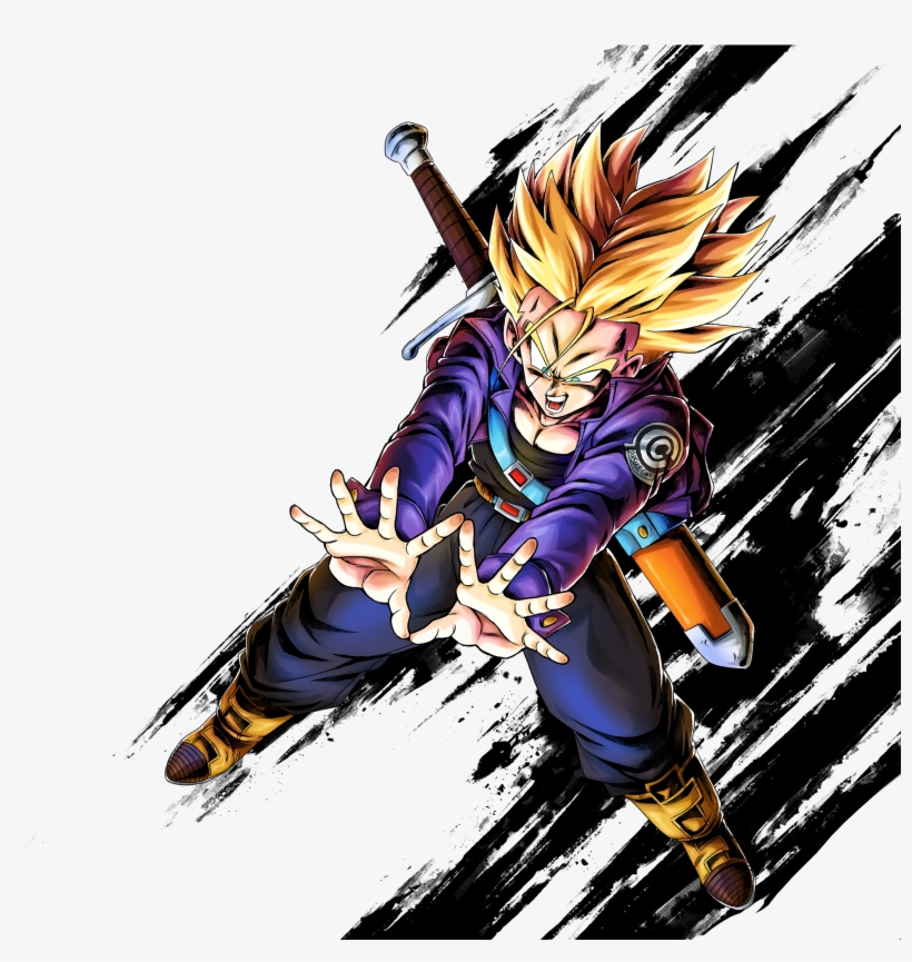 Super Saiyan Trunks (dbl02-02s), transparent png #2002959