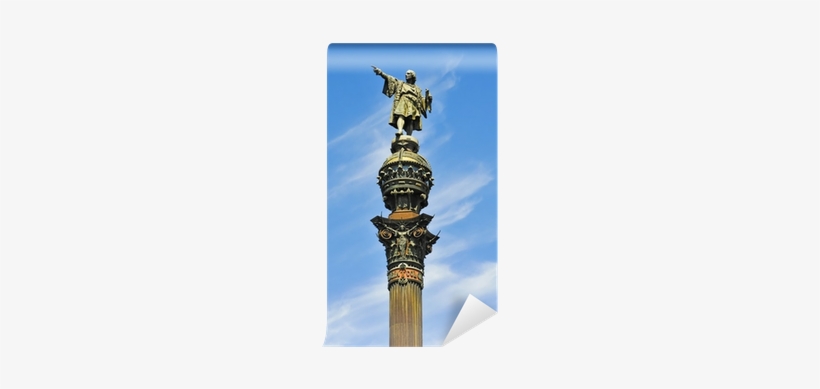 Monument To Christopher Columbus In Barcelona, Spain - Poster: Mawson's Christopher Colombus Monument, Barcelona,, transparent png #2003361