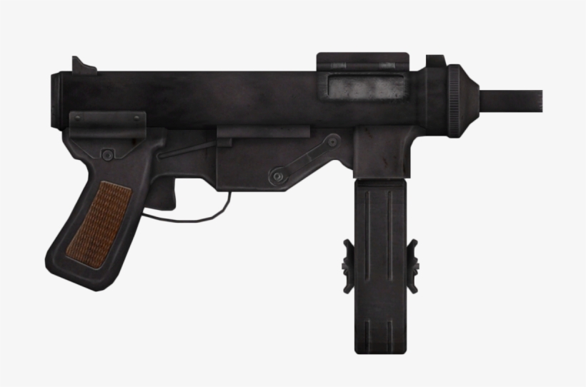 Vance's 9mm Submachine Gun - Fallout 9mm Smg, transparent png #2004126