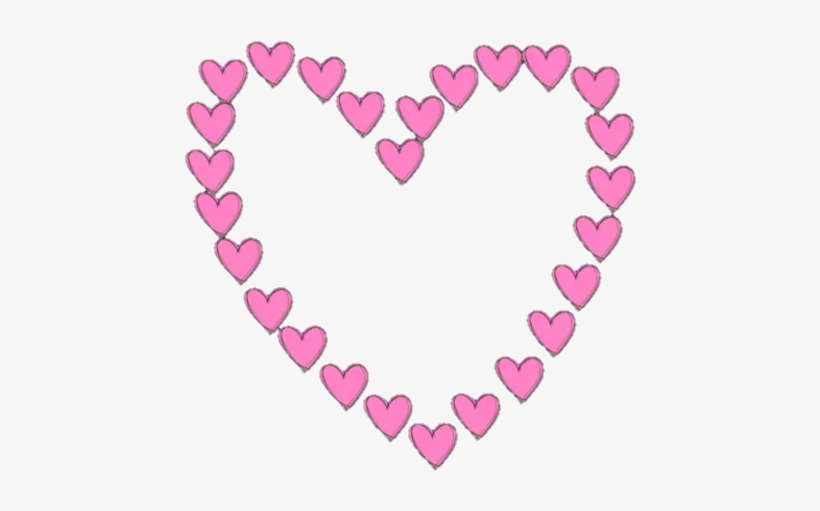 Pink Tumblr Hearts Png, transparent png #2004368