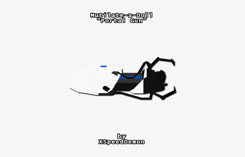 Mutilate A Doll 2 Portal Gun, transparent png #2004444