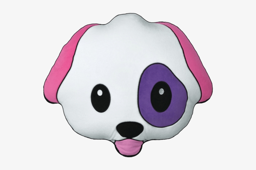 Picture Of Emoji Dog Scented Embroidered Pillow - Emoji Puppy, transparent png #2004845